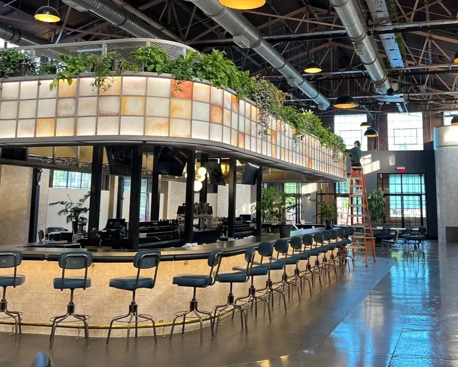 Plant design at The Factory in Franklin